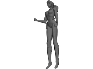 Woman 3D Model preview