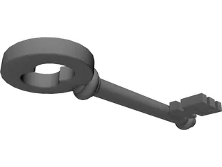 Key 3D Model preview