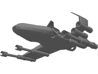 Descent Pyro GX 3D Model preview