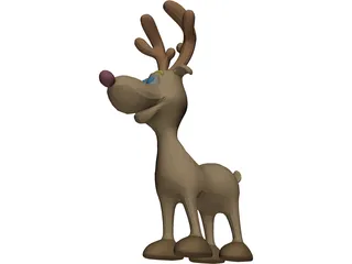 Deer 3D Model preview