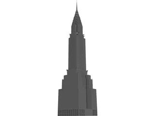 Chrysler Building 3D Model preview