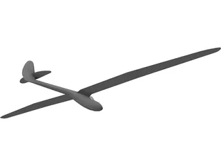 Klein Glider 3D Model preview