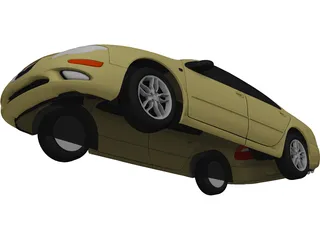 Chrysler 300M (1998) 3D Model preview