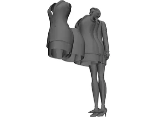 Woman 3D Model preview