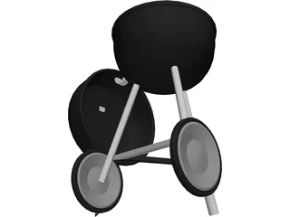 Small Bar Pit 3D Model preview