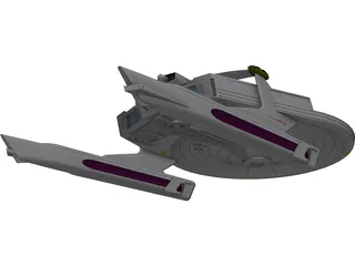 Star Trek Reliant 3D Model preview