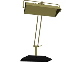 Desklamp 3D Model preview