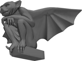 Gargoyle 3D Model preview