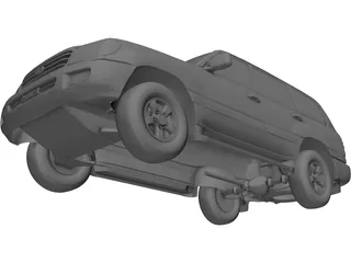 Toyota Land Cruiser (1998) 3D Model preview
