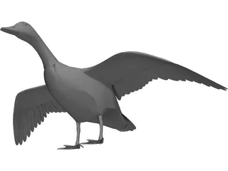 Goose 3D Model preview