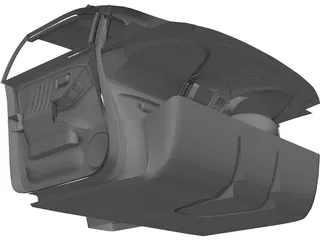 Interior Lexus RX 300 (1998) 3D Model preview
