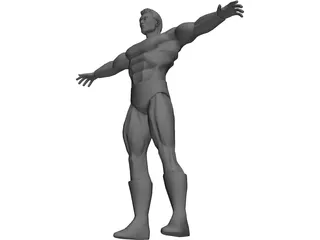 Hero 3D Model preview