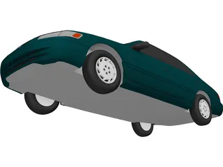 Toyota Camry (1997) 3D Model preview