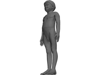 Boy 3D Model preview