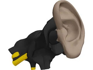 Ear 3D Model preview