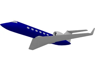 Gulfstream 3D Model preview