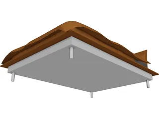 Bed 3D Model preview