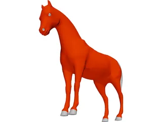 Horse 3D Model preview