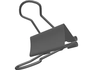 Paper Clip 3D Model preview