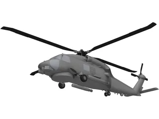 Sikorsky SH-60B Seahawk 3D Model preview