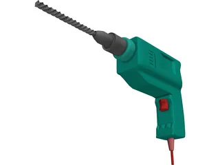 Drill 3D Model preview