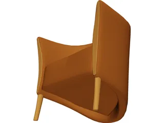 Chair Comfortable 3D Model preview