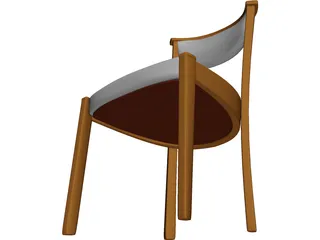 Chair Kitchen 3D Model preview
