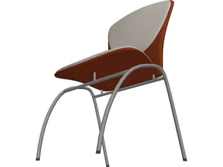 Chair Bended-Wood 3D Model preview
