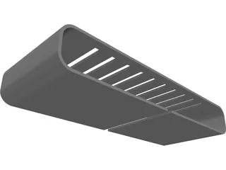 CD Rack 3D Model preview