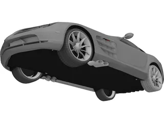 Mercedes-Benz SLR McLaren 3D Model preview