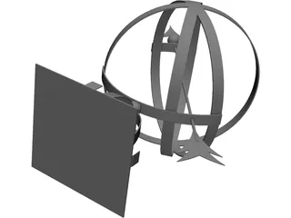 Sundial 3D Model preview