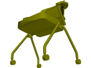 Allsteel Chair 5 3D Model preview
