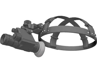 Night Vision Goggles 3D Model preview