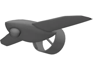 Aquila UAV 3D Model preview