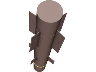 Hellfire MSL 3D Model preview