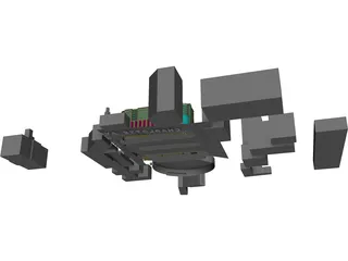 City Center Square 3D Model preview