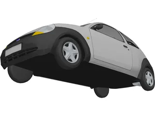 Ford Ka 3D Model preview