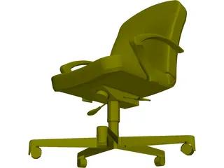 Allsteel Chair 10 3D Model preview