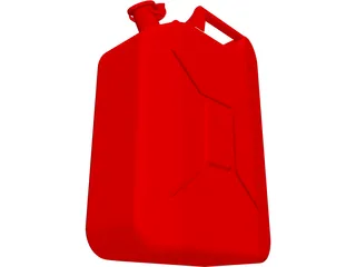 Jerrycan 3D Model preview