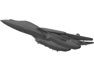 F-14 3D Model preview