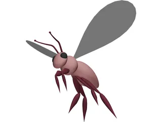 Bee 3D Model preview