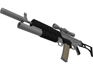 Stg44 Modified 3D Model preview