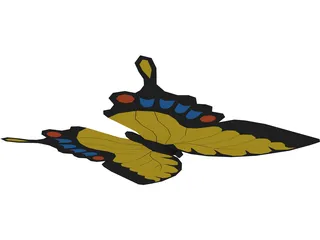 Butterfly 3D Model preview