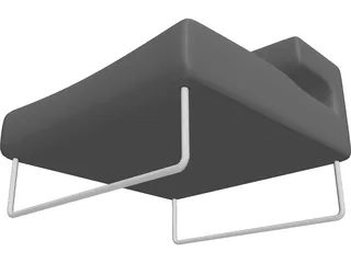 Chair Lowseat Urquiola Moroso 3D Model preview