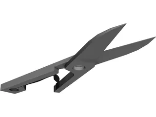 Scissors 3D Model preview