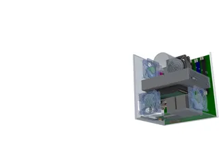 Electronic Components 3D Model preview