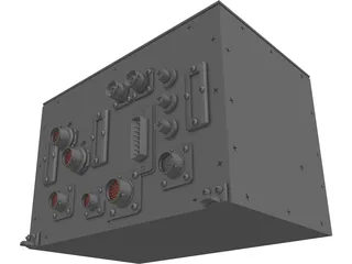Electronic Box 3D Model preview
