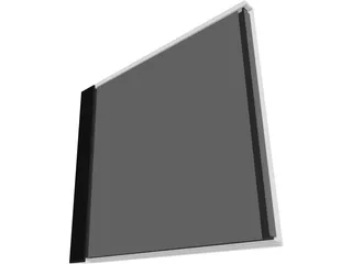 CD Case 3D Model preview