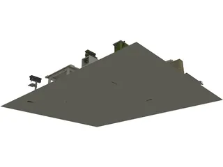 Woodworking Equipment 3D Model preview