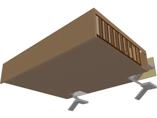 Bar Interior 3D Model preview